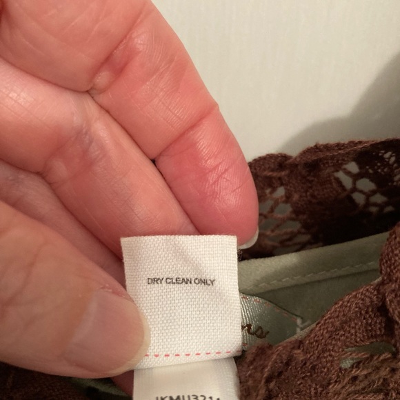 Intuitions Battenberg Lace and Silk Dress SZ 12 - NWT - Picture 5 of 9